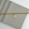 Gold Initial Anklet