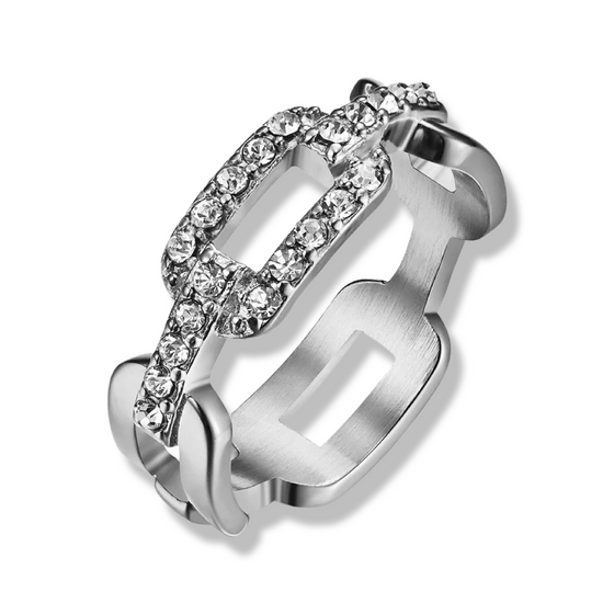 CZ Chain Ring