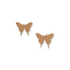 Butterfly Stud Earrings  Gold