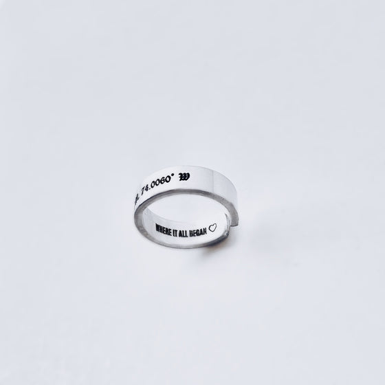 Double Sided Engraved Ring